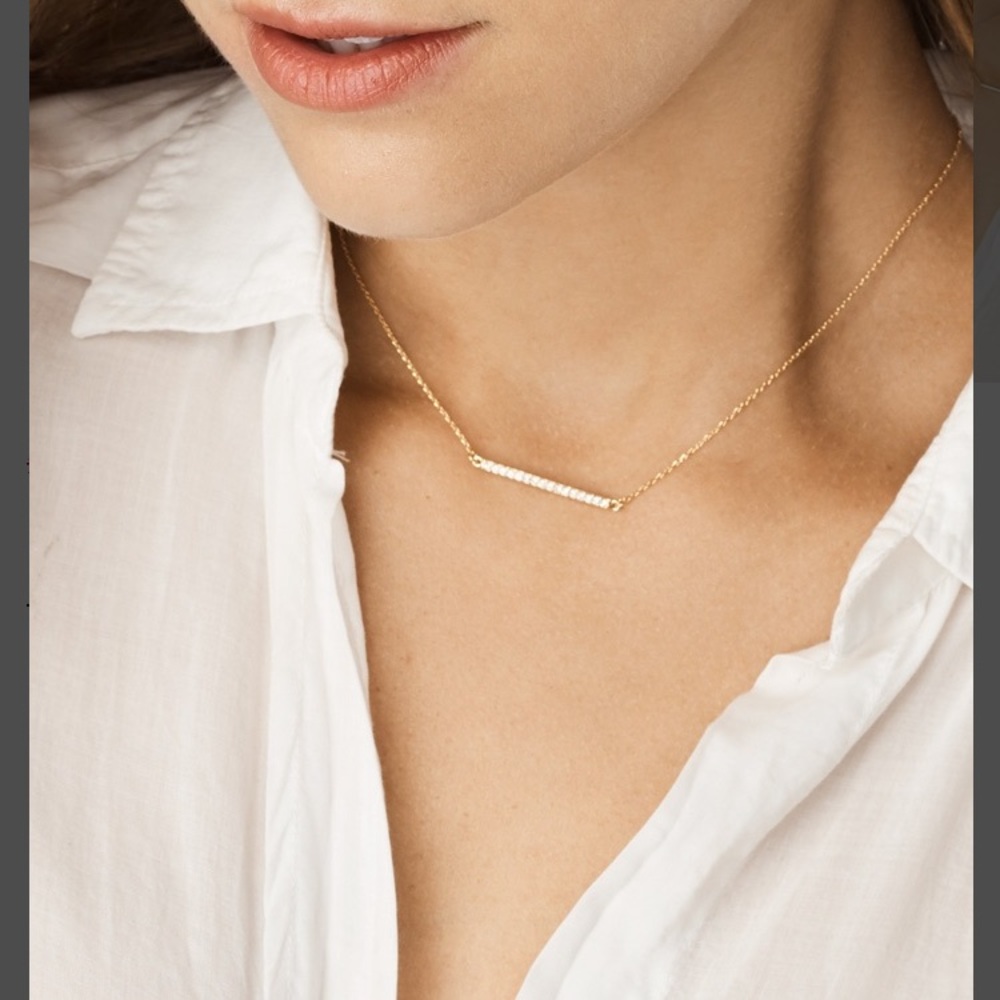 Baublebar Edvina bar necklace